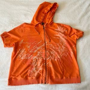 EUC short sleeved hoodie